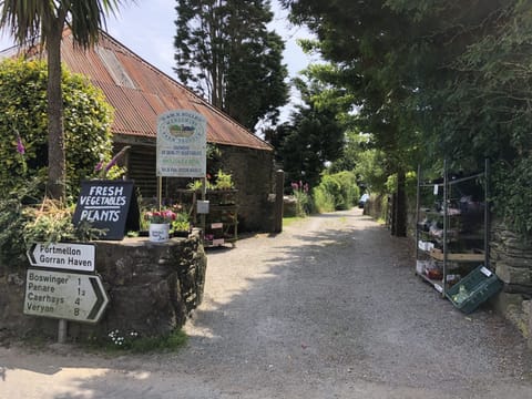 Menagwins Farm is next to the cottage and sells home and local grown produce