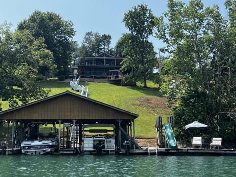 View of the property from the water
