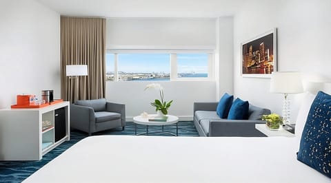 Enjoy extra space to relax with seating and wide windows.