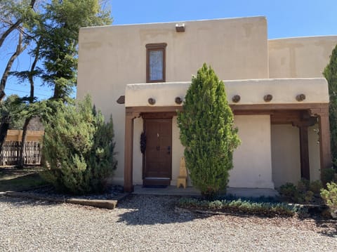 There is ample parking right outside the front door.