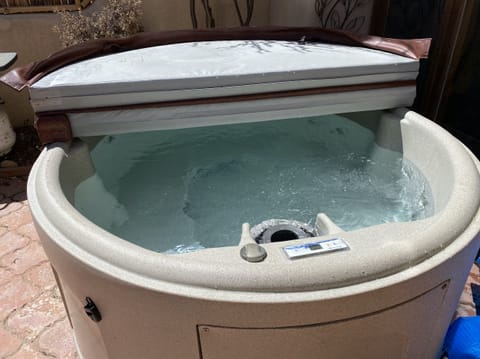Enjoy a sparkling hot tub during your stay.