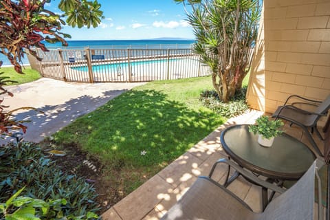 Relax on your private ground floor lanai