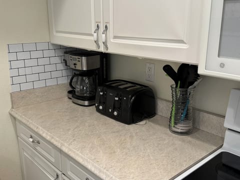 Large Toaster and Coffee Maker