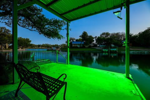 Dock perfect for night fishing