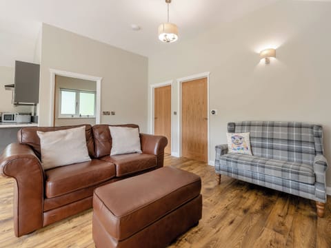 Living area | Dwrgi - Glanyrafon Lodges, Cwrt Newydd, near Llandysul