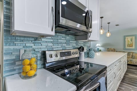 Fully stocked for enjoying meals at your home away from home