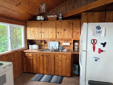 Roadside cottage kitchen.