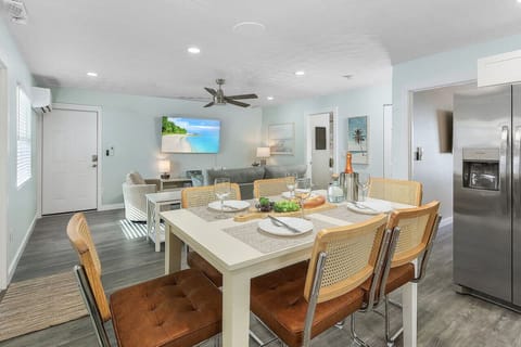 Newly remodeled (Jan 2024), all furnishings and equipment are brand new.