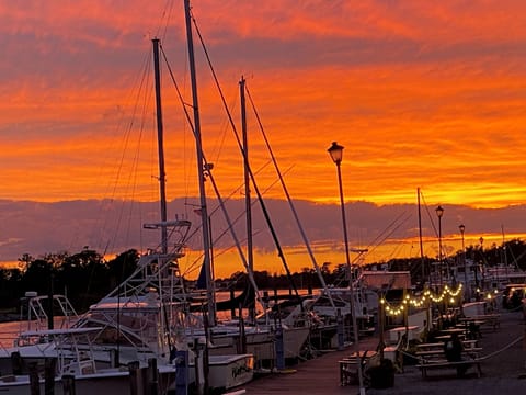 Amazing sunsets from the back deck of the condo!

