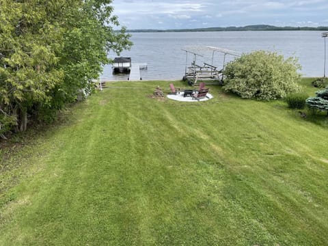 New dock added Summer 2022! Boat not included.