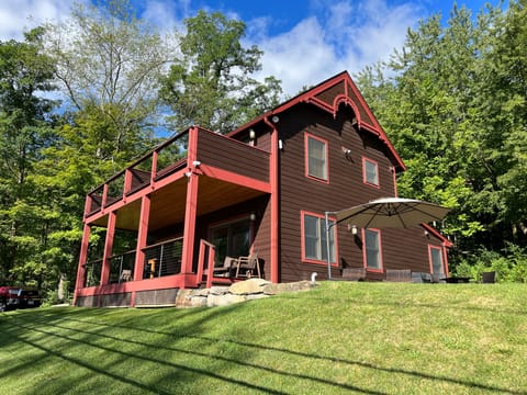 Exterior view of the home.