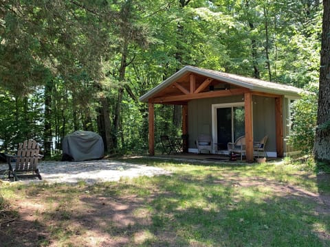 Comfortable stand-alone cottage in serene setting.