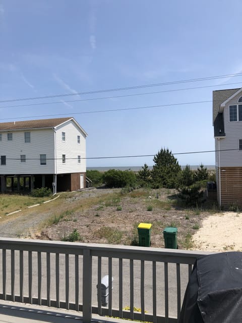 Walk across the street to the beach.