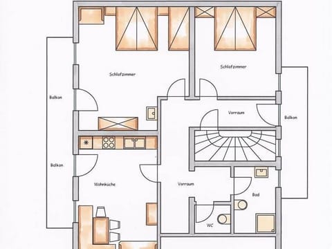 Ferienwohnung Steinberge/2.stock mit 2 Schlafzimme - Müllauer, Haus Apartment in Salzburgerland