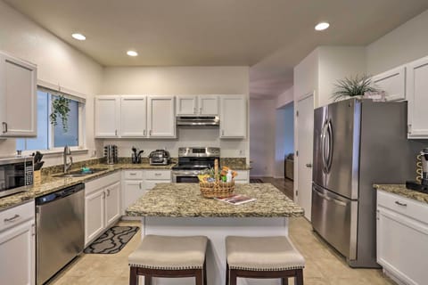 Kitchen | 2-Person Breakfast Bar | Keurig Coffee Maker