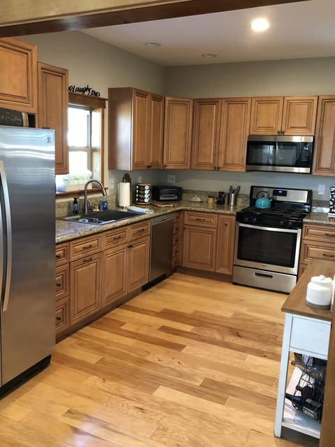 Fully Stocked Kitchen