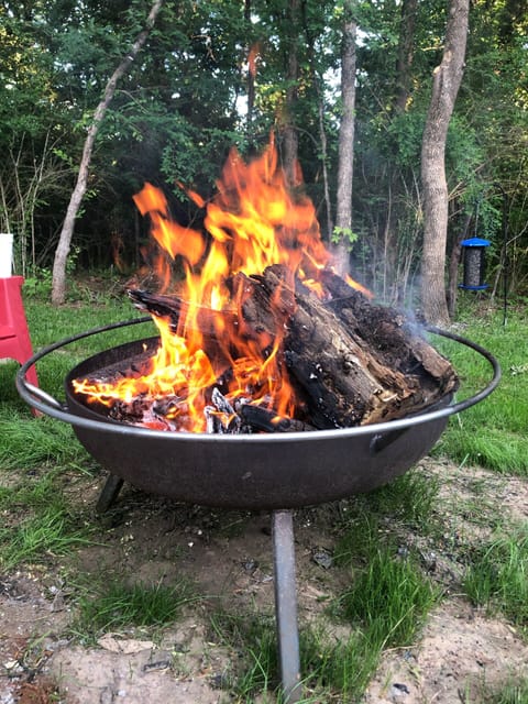 Everyone enjoys a bonfire.