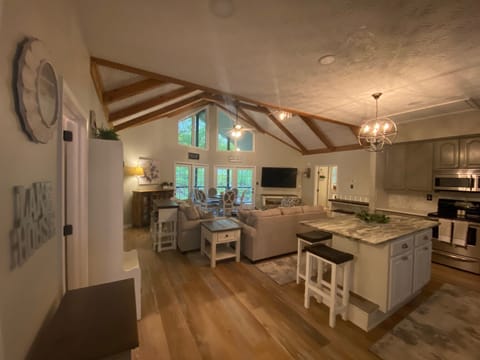 Main/Entry Level Great Room & Kitchen