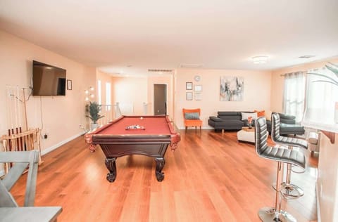 Perfect for entertaining, no one will miss out on the fun, no matter where you choose to hang out upstairs!