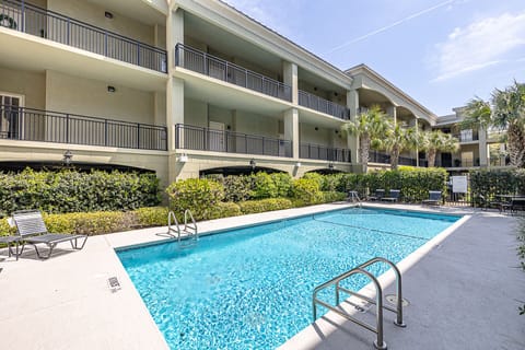 Community pool at Salt Air Villas