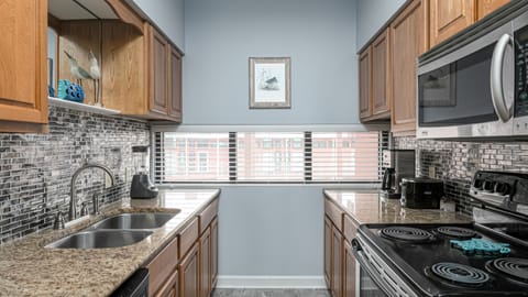 Fully equipped kitchen