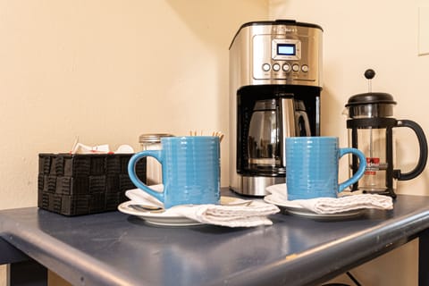 Complimentary coffee and tea bar welcomes you at the start of your day