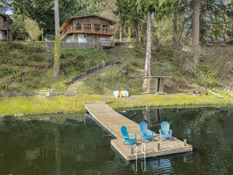 Lakefront with use of kayaks and dock