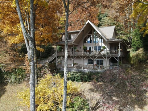 Nestled in the trees, the views from the deck will keep you coming back.