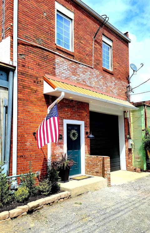 The Loft is located behind and above a commercial retail space.