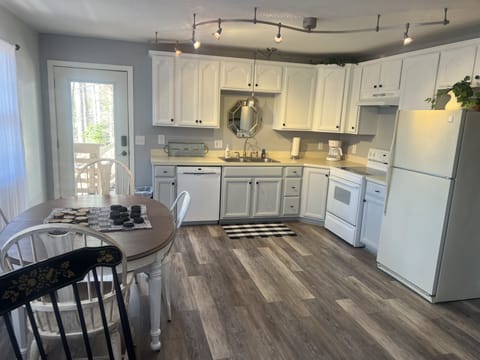 Downstairs -Second full kitchen and dining.