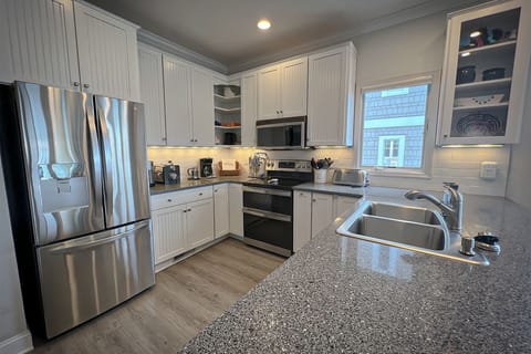 Well-stocked kitchen