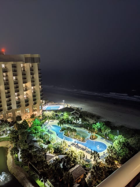 Night View - Gorgeous night view from the balcony!!