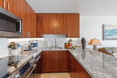 Fully equipped with everything you could want.