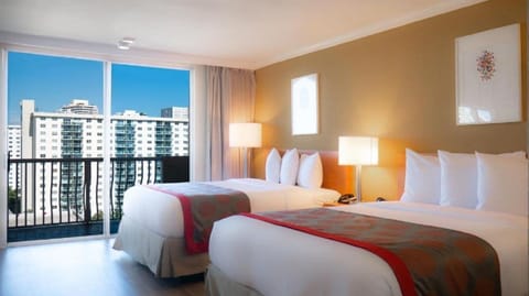 Bedroom. Views, colors, and decor may vary.