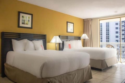 Bedroom. Views, colors, and decor may vary.