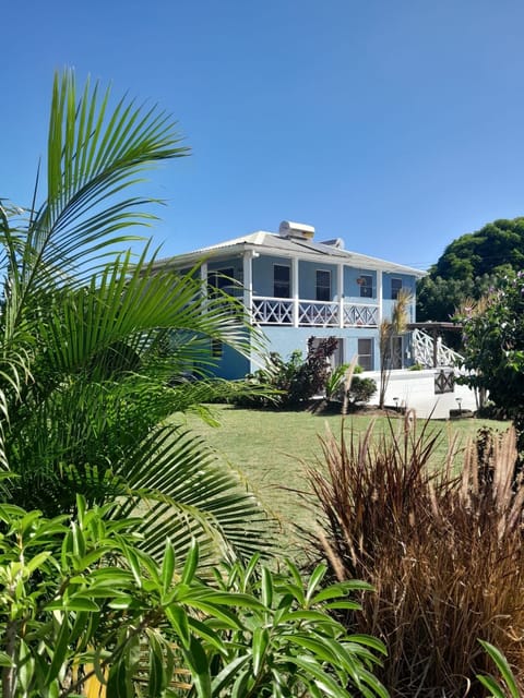 Side view from garden