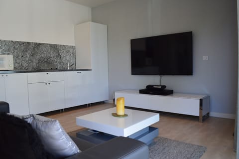 Studio with separate bedroom