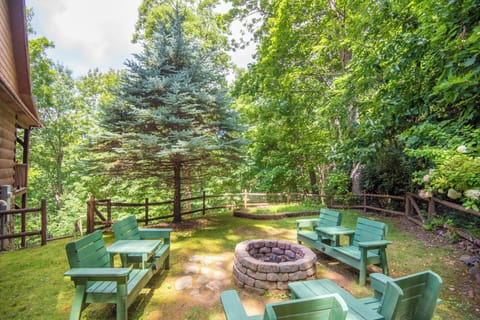 Perfect setting for a fire pit, family time and S'Mores...