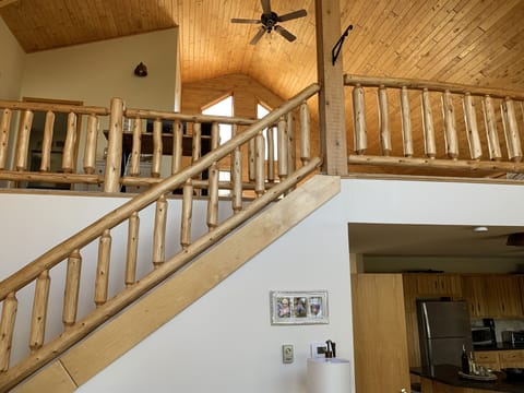 Stairs to loft