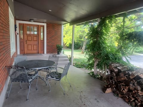 Enjoy a cool morning or evening sunset on the front porch.