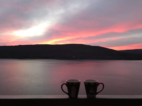 MORNING COFFEE ON THE BALCONY