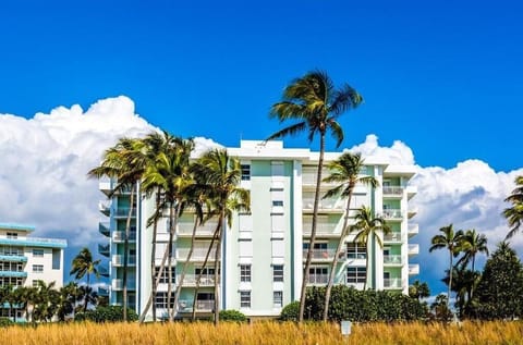 View of Building from Beach