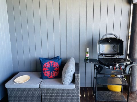 BBQ, plenty of furniture such a great space for two guests