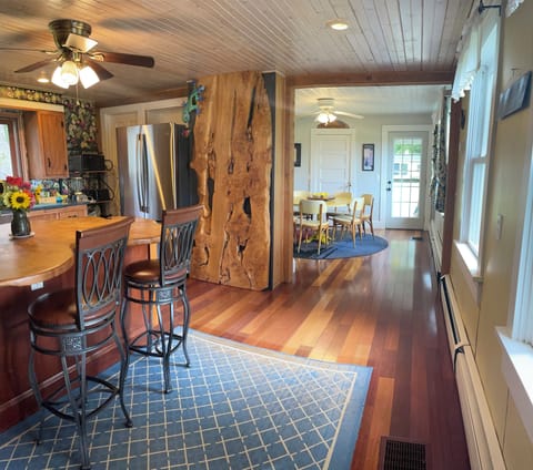 Breakfast room just off the kitchen
