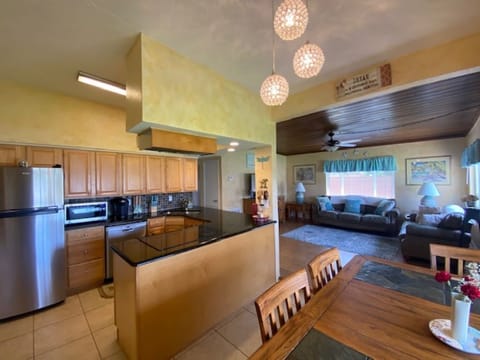 Great space to cook meals and socialize.