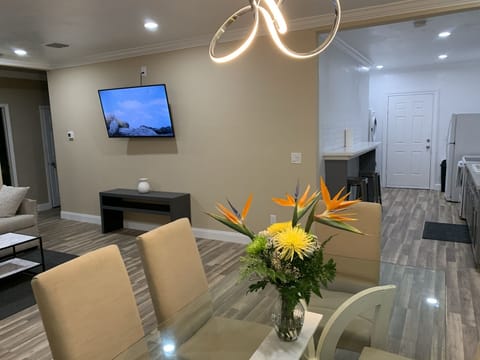 Modernly renovated open floor plan 