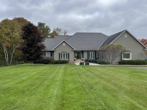 Front view of house