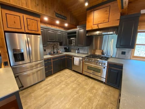 A beautiful large open kitchen, newly updated for you to make delicious meals with family and friends!