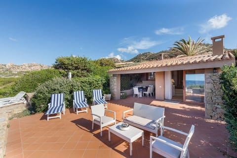 Terrace. terrace with sea view