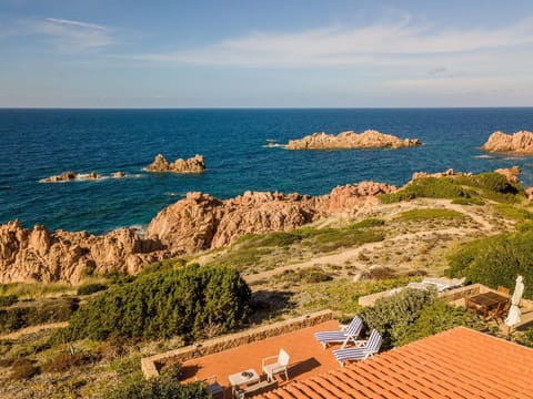 External view of the building. fly view